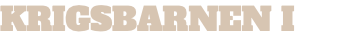 krigsbarnen i